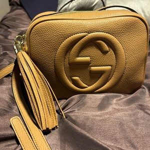 100% authentic genuine Gucci Disco shoulder bag. Excellent condition